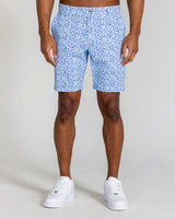 Printed Hanover Pull-On Short Galem 7.5" Short - Oak Hall
