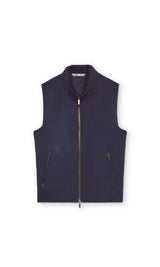Cashmere Vest - Navy