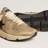 Running Sole Nylon Trainer - Oak Hall