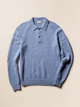 Heirloom Ls Sweater Polo