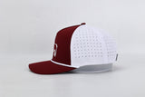 Hovi Dry Goods Mississippi State Bulldog Performance Rope Hat - Maroon/White