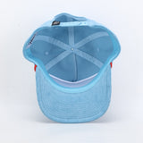 Hovi Dry Goods Ole Miss Landshark Corduroy Rope Hat - Powder Blue