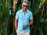 Terrycloth Button Down - Oak Hall