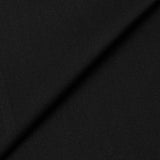 Samuelsohn black Super 150's wool fabric swatch - Oak Hall