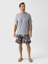 Dale Cotton Blend T-Shirt - Steel