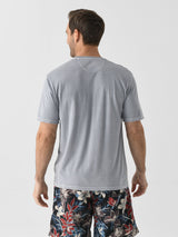 Dale Cotton Blend T-Shirt - Steel