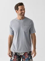 Dale Cotton Blend T-Shirt - Steel