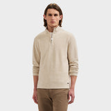 Long Sleeve Quarter Zip Knit
