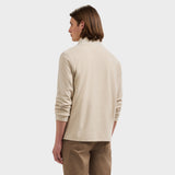 Long Sleeve Quarter Zip Knit