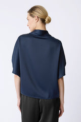 Angelica Cape Top - Navy