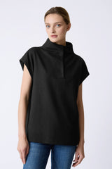 Kal Rieman Gail Funnel Neck Pullover - Black