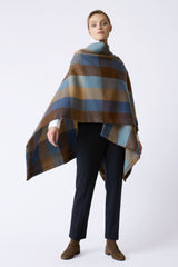 Montana Poncho - Autumn Check