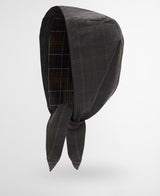 Arlene Waxed Headscarf - Classic Tartan