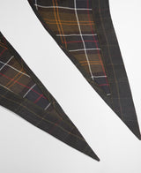 Arlene Waxed Headscarf - Classic Tartan