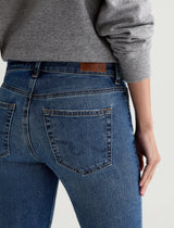 AG Jeans Mari Mid-Rise Slim Straight Jean - 15 Years Prague