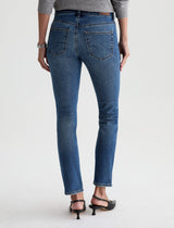 AG Jeans Mari Mid-Rise Slim Straight Jean - 15 Years Prague