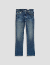 AG Jeans Mari Mid-Rise Slim Straight Jean - 15 Years Prague