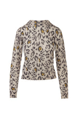 Animal Print Crew - Agate