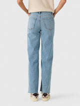 Le Slim Palazzo Raw Fray - Dovetail