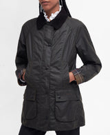 Barbour Classic Beadnell Waxed Jacket - Olive