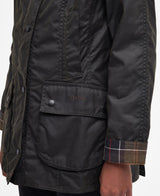 Barbour Classic Beadnell Waxed Jacket - Olive