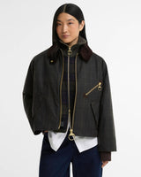 Arlene Checked Wax Jacket
