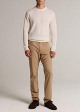 Merino Mesh Long Sleeve Crew - Oak Hall