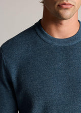Merino Mesh Long Sleeve Crew - Oak Hall