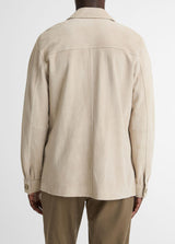 Suede Utility Jacket