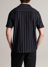 Striped Terry Short Sleeve Cabana