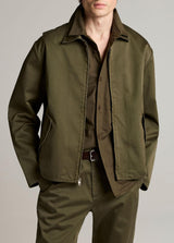 Brushed Twill Field Jacket