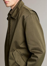 Brushed Twill Field Jacket