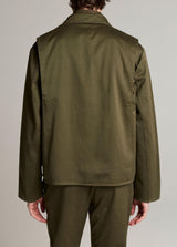 Brushed Twill Field Jacket