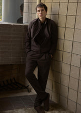 Band Collar Windbreaker