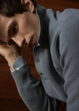 Heirloom Shaker Long Sleeve Polo