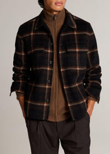 Nova Plaid Splittable Shirt Jacket - Oak Hall