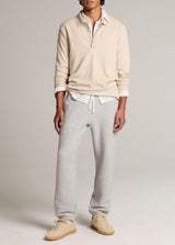 Pima Milano Long Sleeve Polo - Oak Hall