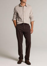 Two Tone Houndstooth Long Sleeve Button Down - Oak Hall