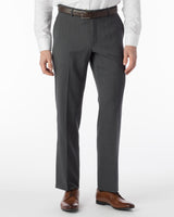 Ballin Dunhill Wool Gabardine Trouser - Mid Grey