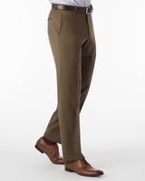 Ballin Soho Wool Gabardine Trouser - Saddle