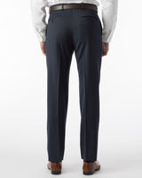 Ballin Soho Wool Gabardine Trouser - Navy Mix