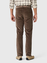 Faherty Stretch Terry Corduroy 5 Pocket - Coast Brown