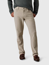 Faherty Stretch Terry Corduroy 5 Pocket - Tundra Stone