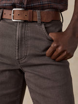 Faherty Stretch Terry 5Pocket - Coast Brown