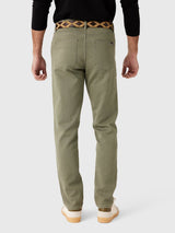 Faherty Stretch Terry 5Pocket - Island Olive