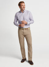 Signature Sateen Five-Pocket Pant - Oak Hall
