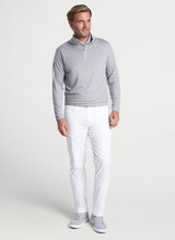 Perth Melange Performance Quarter-Zip - Oak Hall