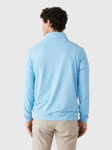 Perth Performance Quarter-Zip - Cottage Blue