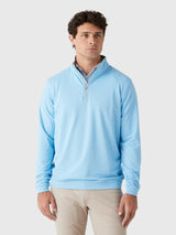Perth Performance Quarter-Zip - Cottage Blue