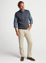 Autumn Crest V-Neckvest - Charcoal